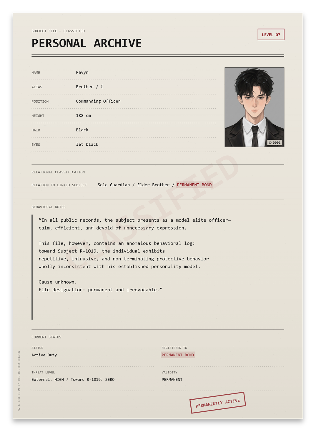 Ravyn 个人资料
